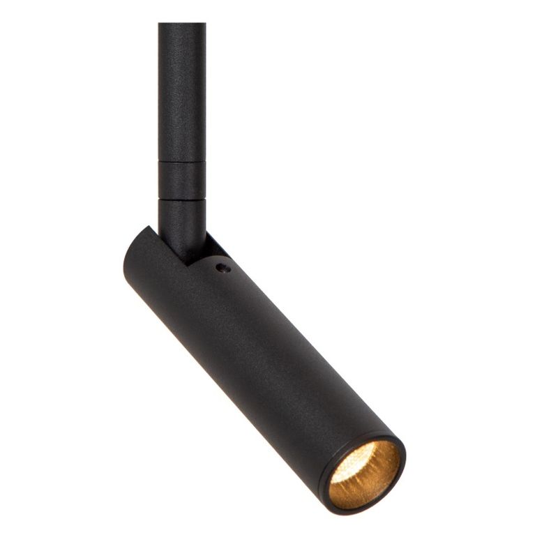 Lucide MAGIC - Nástenné svietidlo - 1xE27 - S USB nabíjacím bodom - Čierna